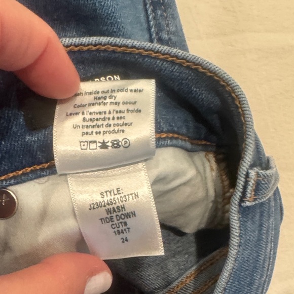 Veronica Beard Dark-Wash Kick-Flare Jeans - Picture 7 of 7